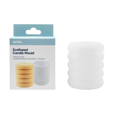 Scalloped Candle Mould - Anko