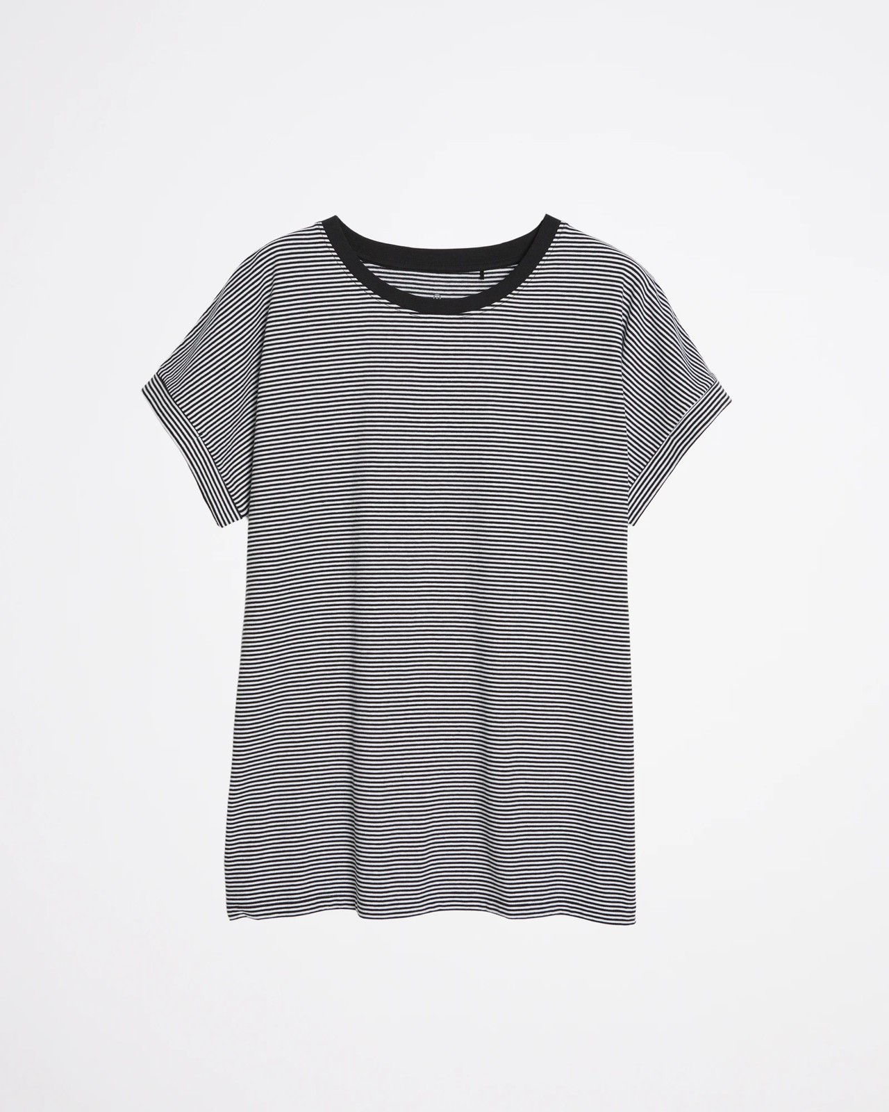 Australian Cotton Roll Cuff Slouchy T-Shirt 5 of 6
