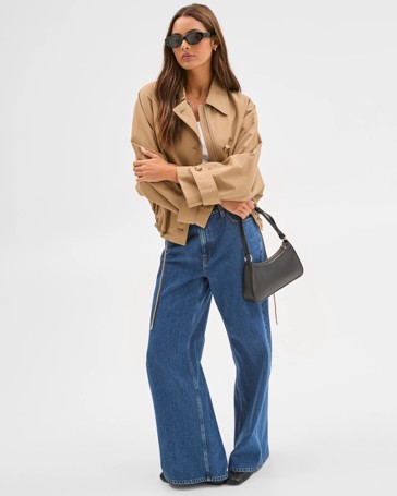 Lily Loves Funnel Neck Jacket