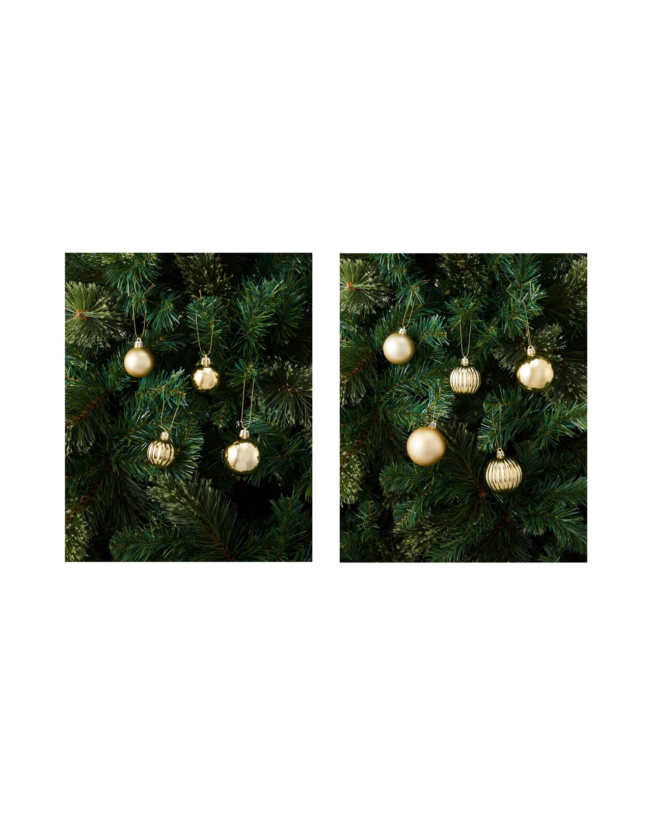 Anko 100 Pack Traditional Baubles 3 of 5