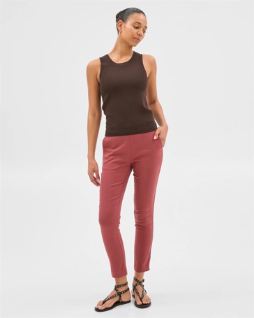 Carrie Ankle Length Bengaline Pants - Preview