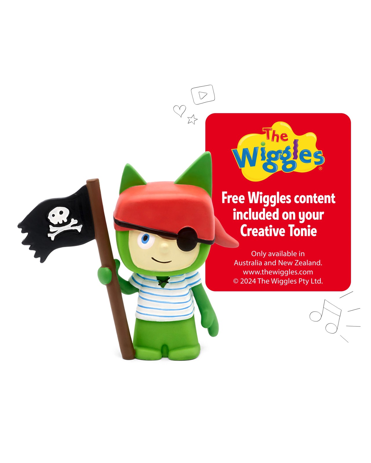 Tonies - Creative Tonie - The Wiggles - Pirate - Tonie Audio Character 3 of 6