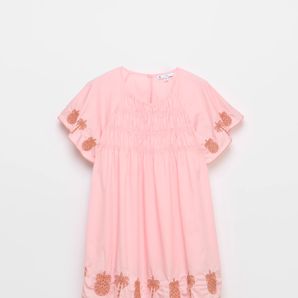 Australian Cotton Strappy Woven Embroidered Dress thumbnail 2