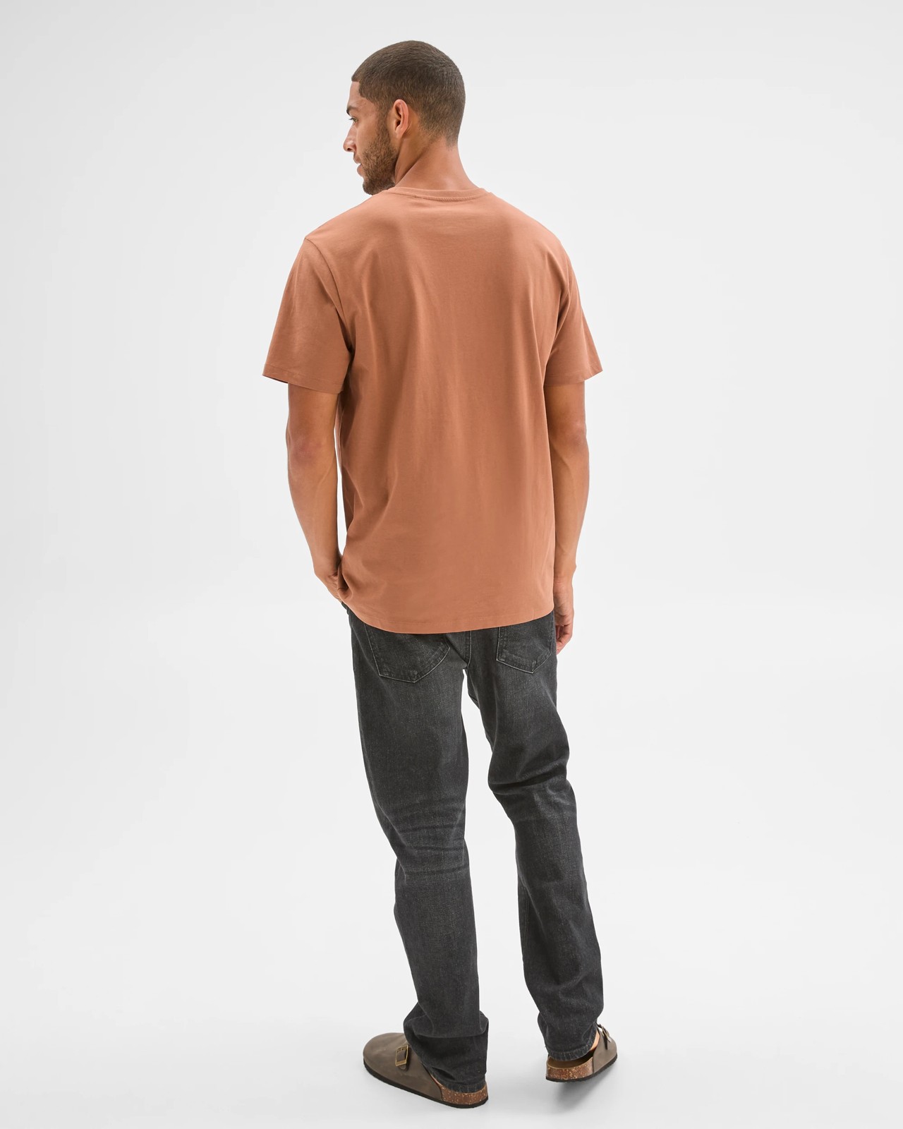 Australian Cotton T-Shirt - Ochre 6 of 6