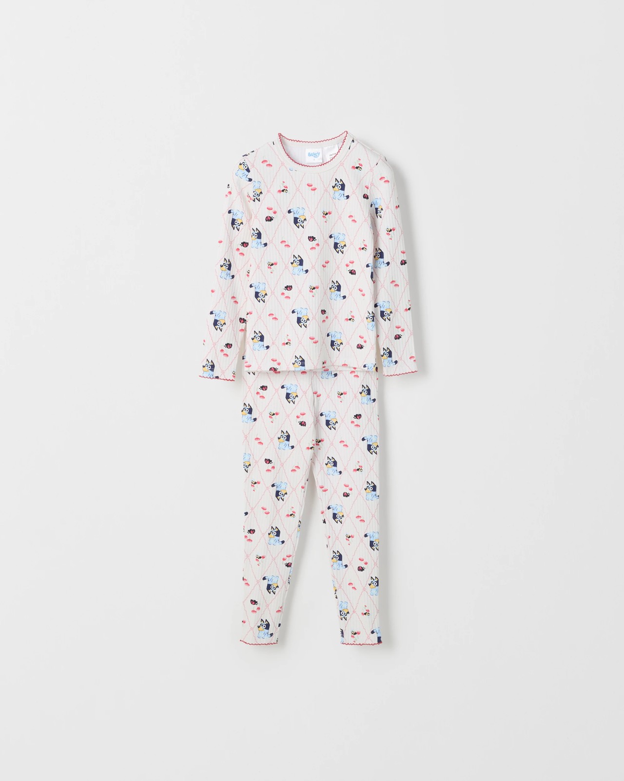 Bluey Younger Girls Elevated Knit Pyjama Set 4 of 6