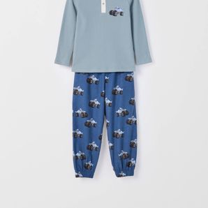 Super Mario Australian Cotton Younger Boys Knit/Flannel Pyjama Set thumbnail 2