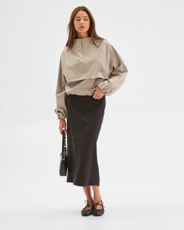 Lily Loves Tailored 1/4 Zip Jacket