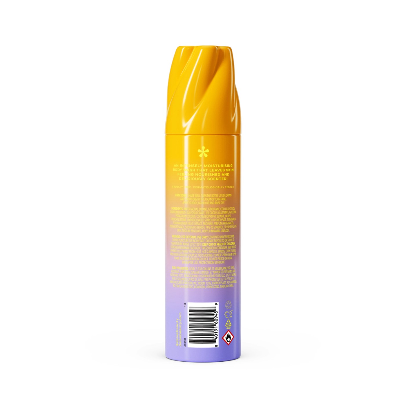DAISE Foaming Body Wash 250g - Vanilla Whip 2 of 6