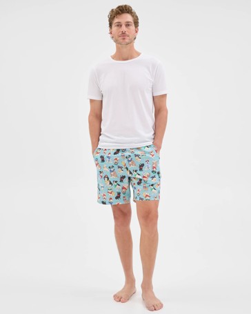 Maxx Poplin Sleep Shorts
