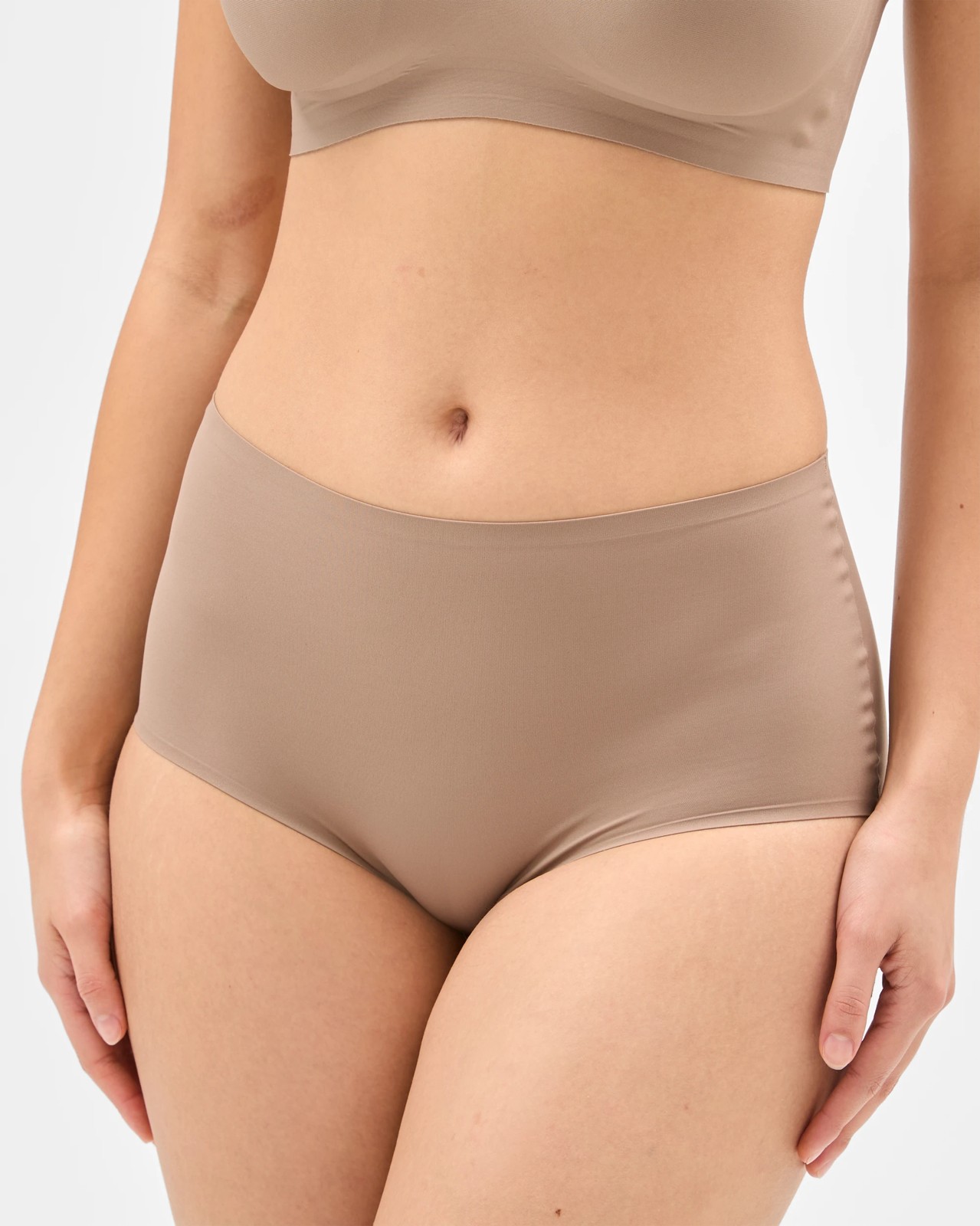 Smooth Moves 2 Pack Bonded No Show Full Briefs 5 of 6