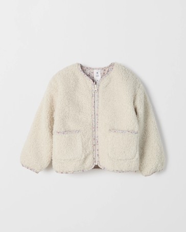 Long Sleeve Teddy Jacket