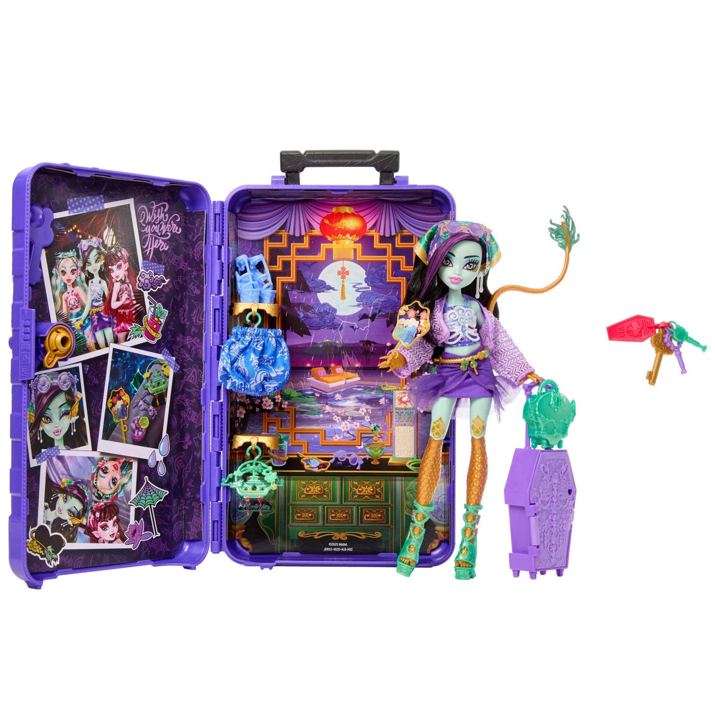 Monster High Skulltimate Secrets Gore-geous Oasis Jinafare Playset 5 of 5