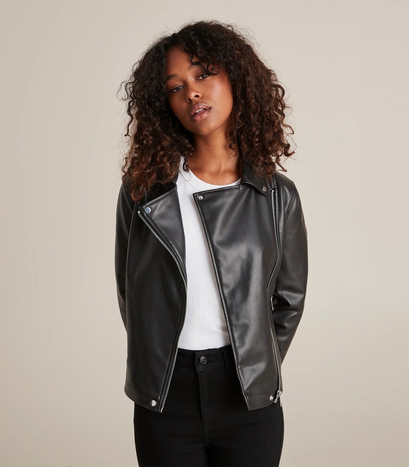 Target sales leather jacket