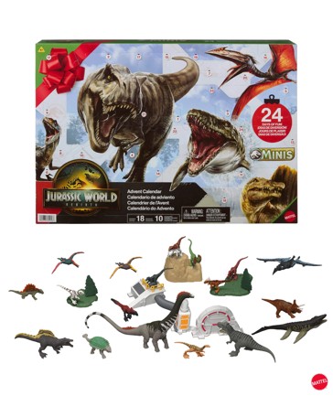 Mattel Jurassic World Rebirth Advent Calendar