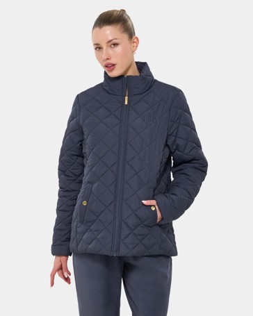 Fila Rumi Puff Jacket - Odyssey Grey