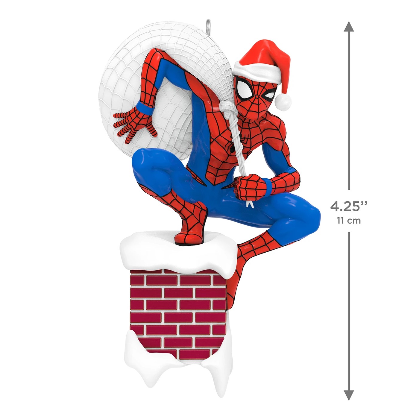 Hallmark Keepsake Special Delivery Marvel Spider-Man Christmas Tree Ornament 6 of 6