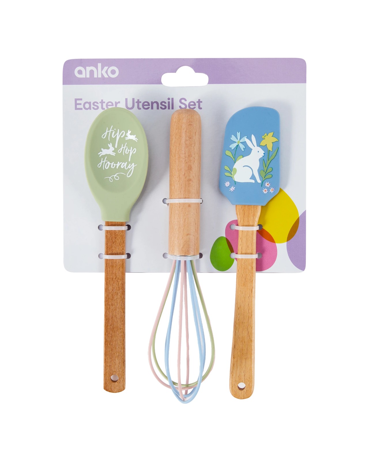 Anko Easter Utensil Set 6 of 6