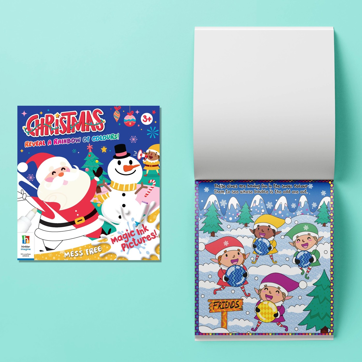 INKredibles Mess-Free Christmas Activity Kit - Book 3 of 5