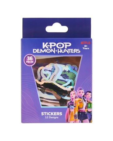 36 Piece KPop Demon Hunters Stickers