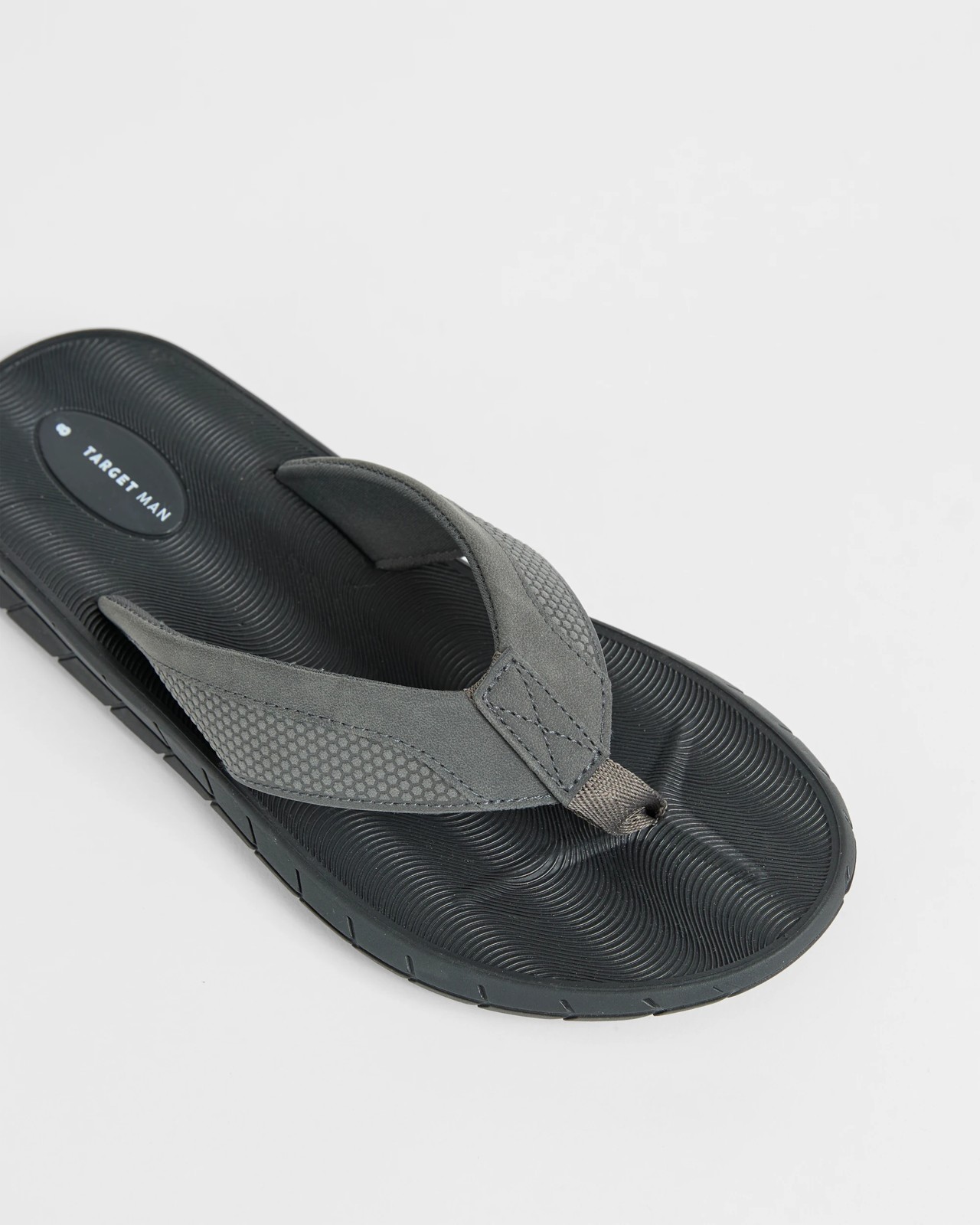 PU Comfort Thongs - Grey 3 of 3