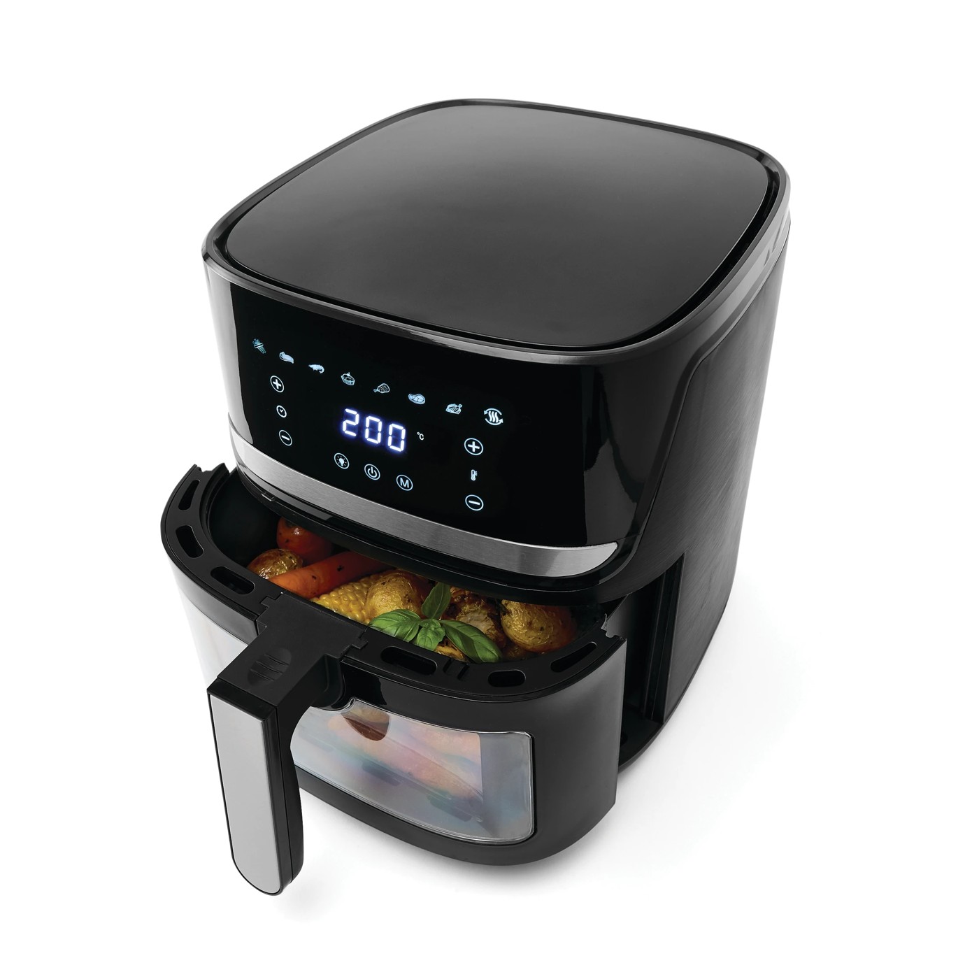 Anko 7.7L Air Fryer - Black 2 of 5