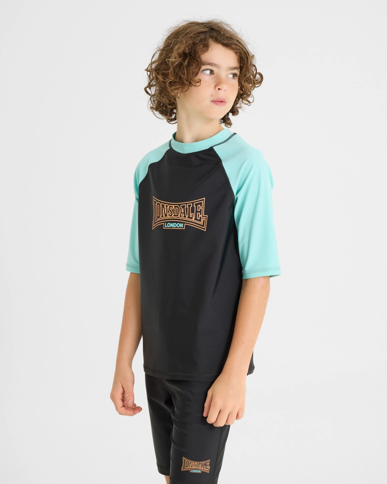 Lonsdale London Short Sleeve Cove Rash Vest 2 of 5