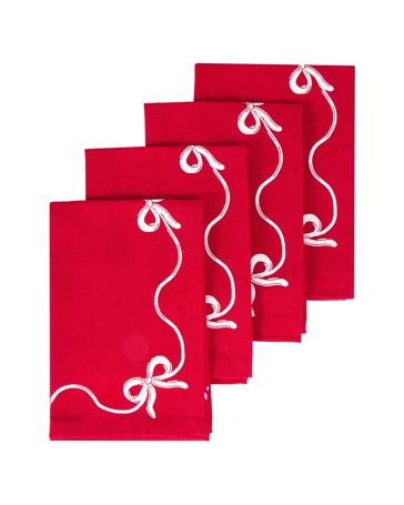 Anko 4 Pack Bow Napkins