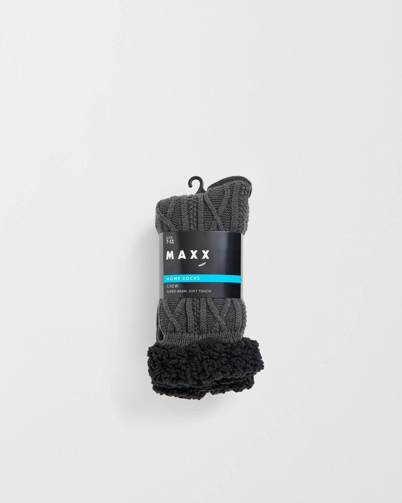 Sherpa Lined Knit Crew Socks 3 of 3