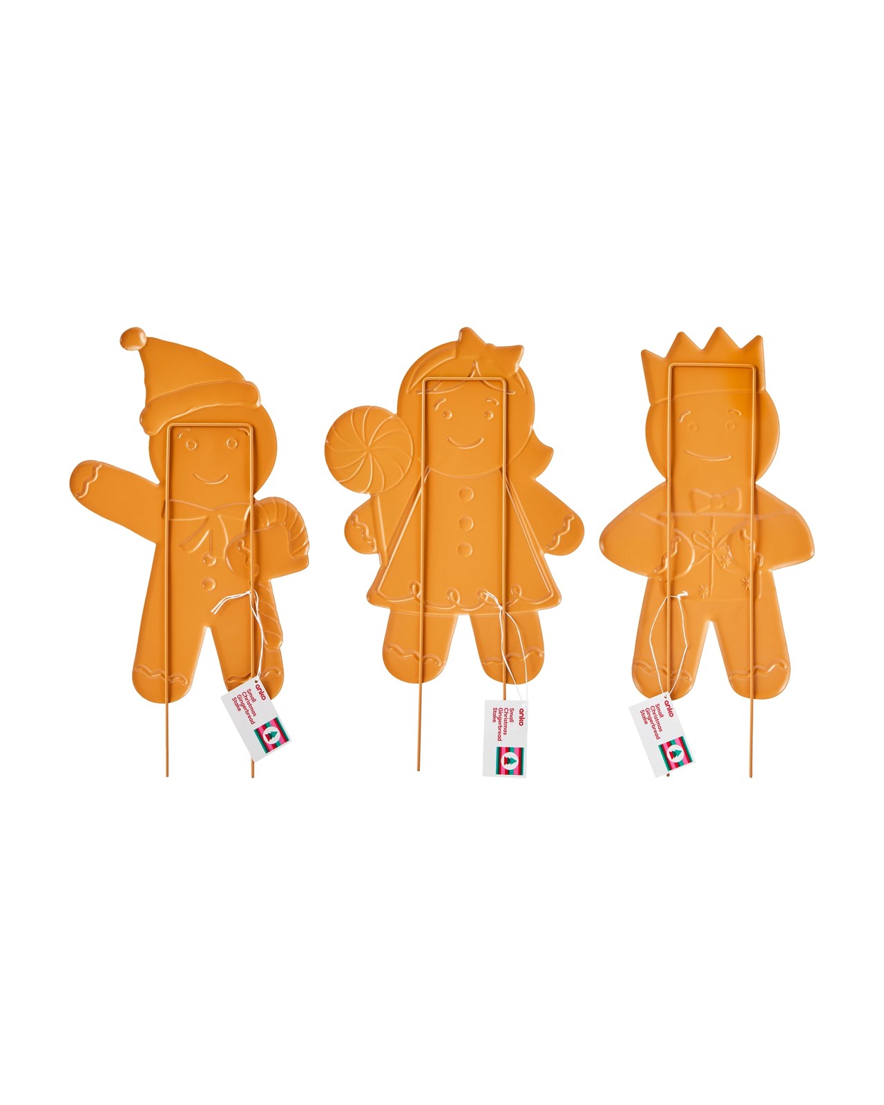 Anko Small Christmas Gingerbread Stake - Assorted 5 of 5