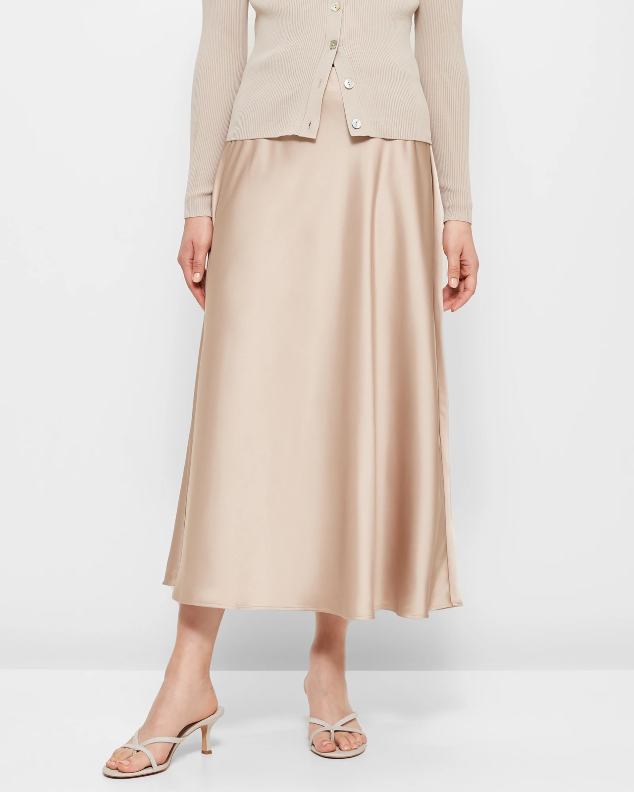 Beige on sale skirt target