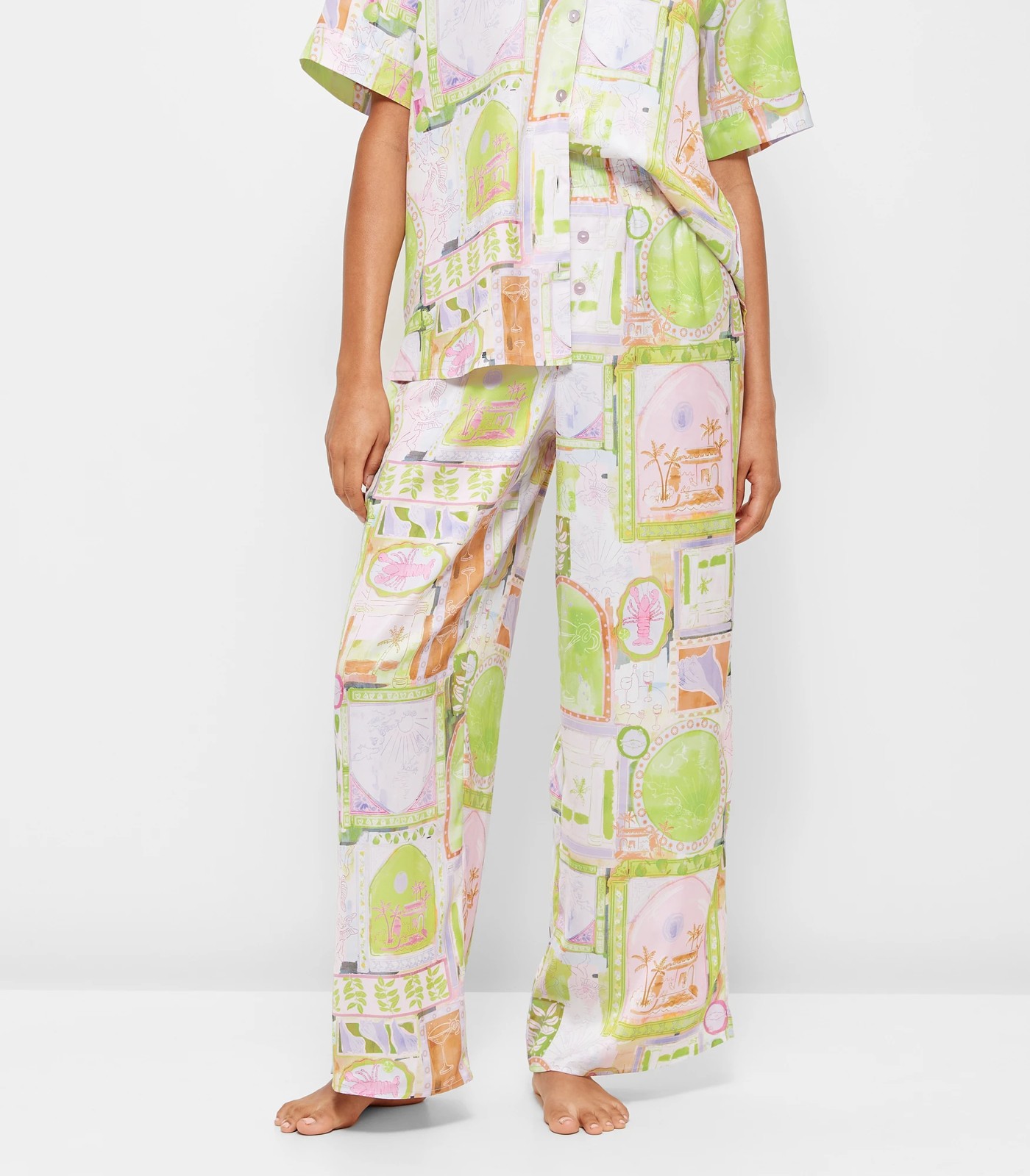 Satin Sleep Pyjama Pants