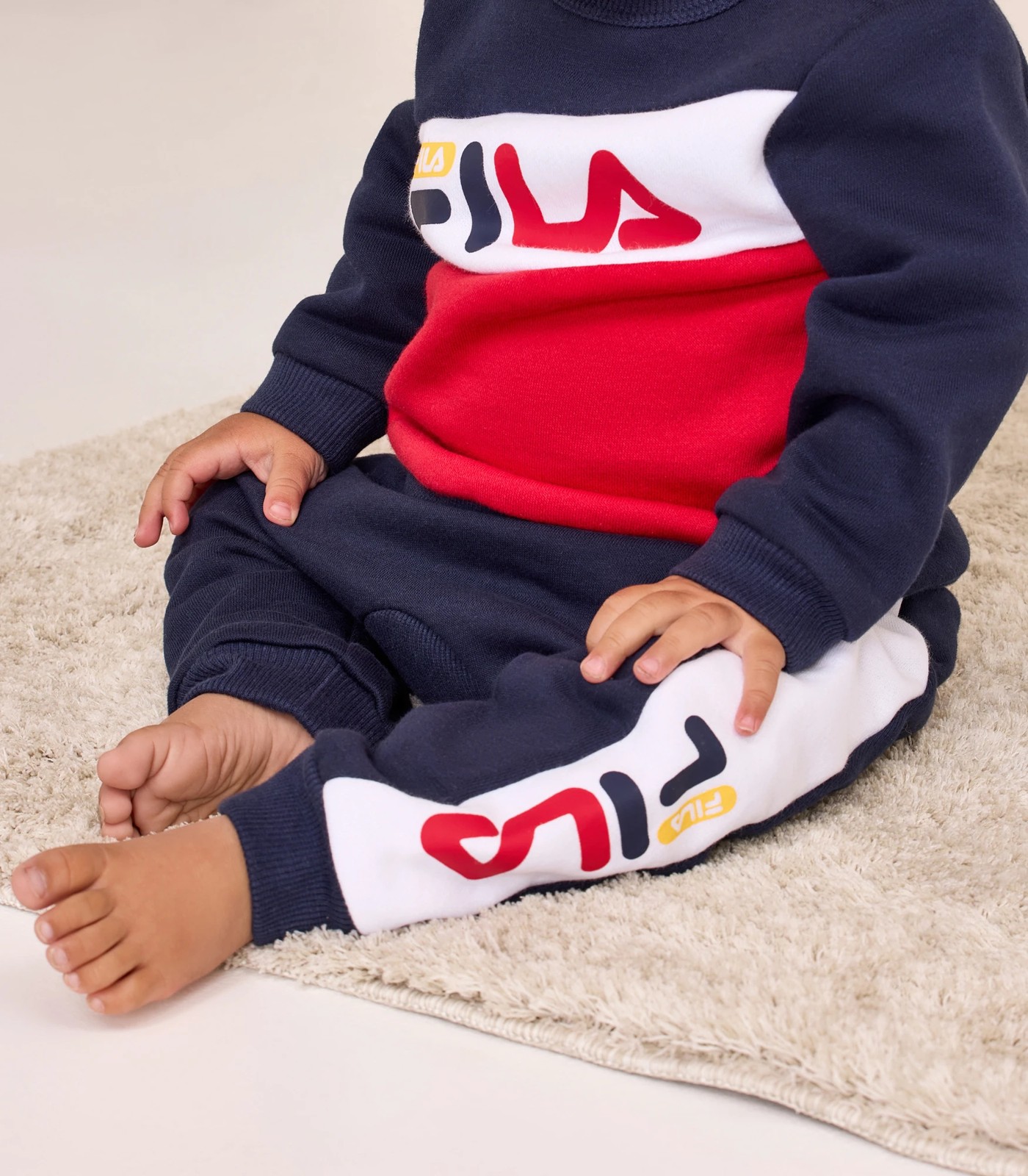 Fila discount boys tracksuit