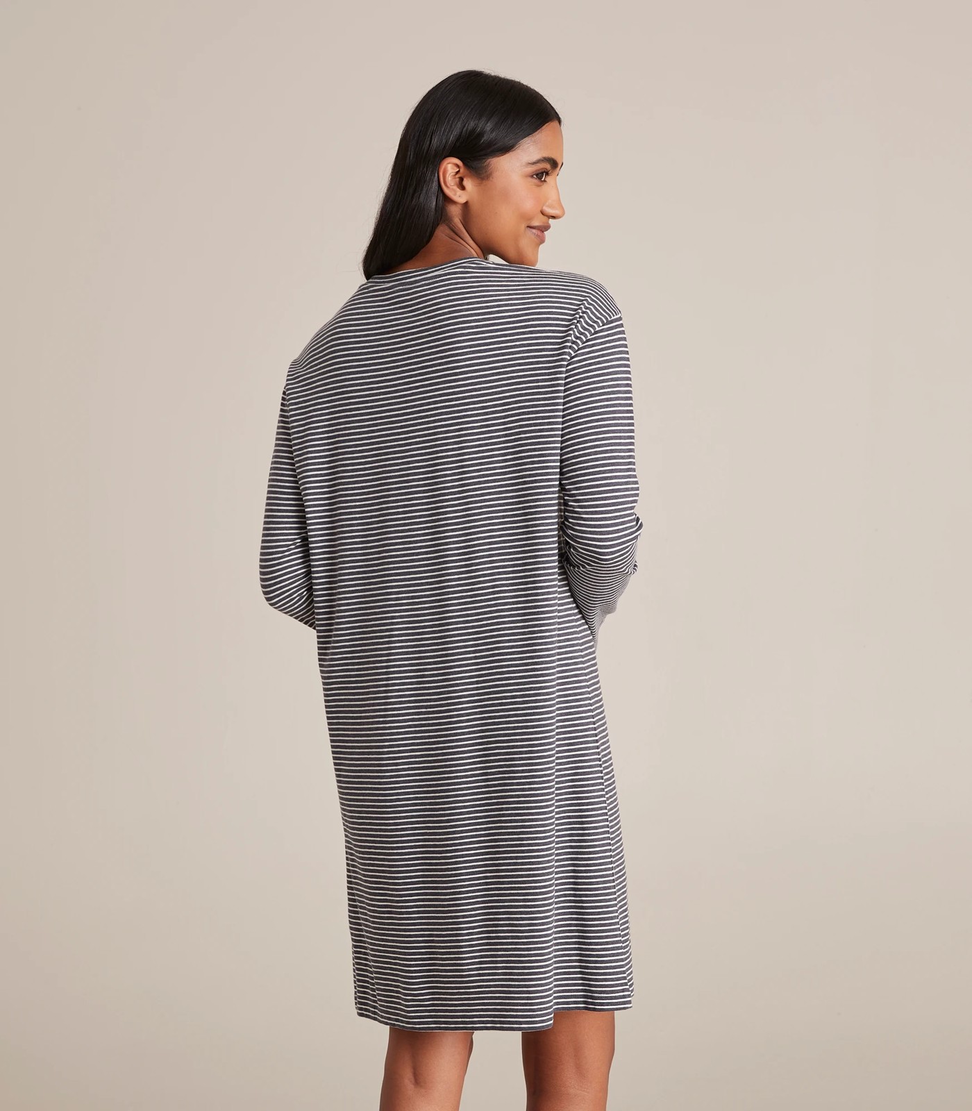 Long Sleeve Slogan Sleep Nightie 5 of 5