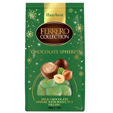 Ferrero Collection Chocolate Spheres Hazelnut - 100g