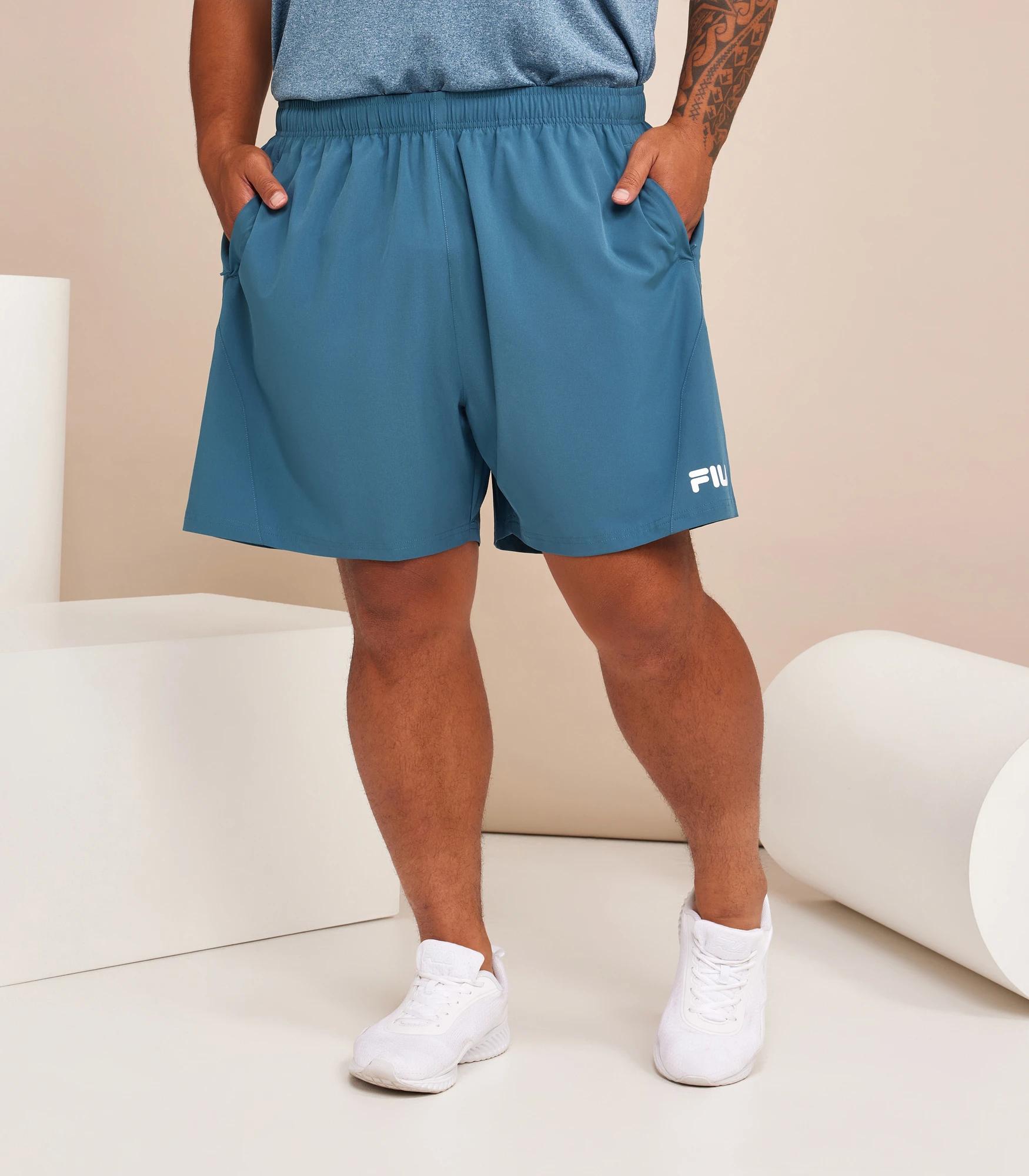 Plus size cheap fila shorts