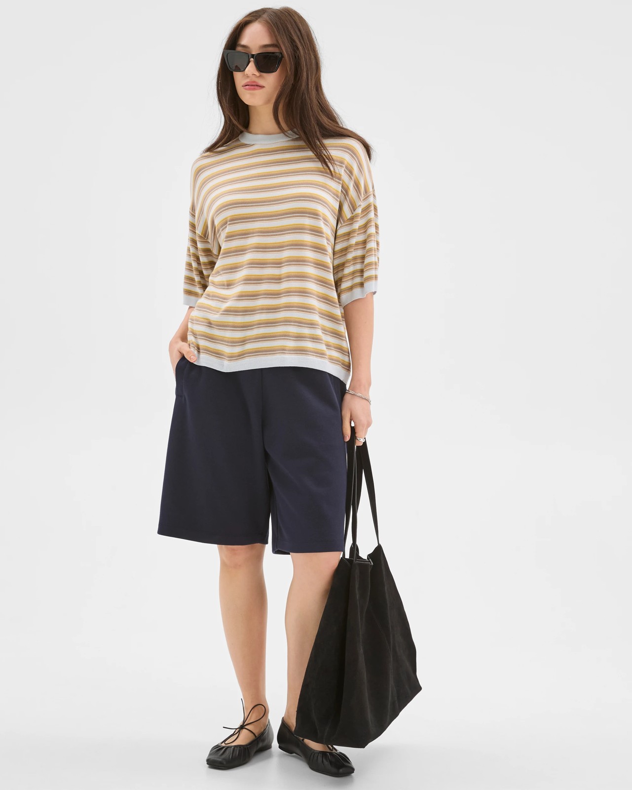 Lily Loves Fleece Shorts - Deep Navy 2 of 6