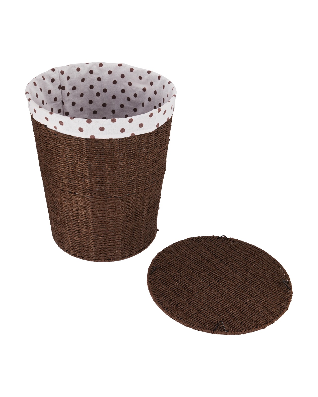 Anko Round Paper Rope Hamper with Lid 5 of 6