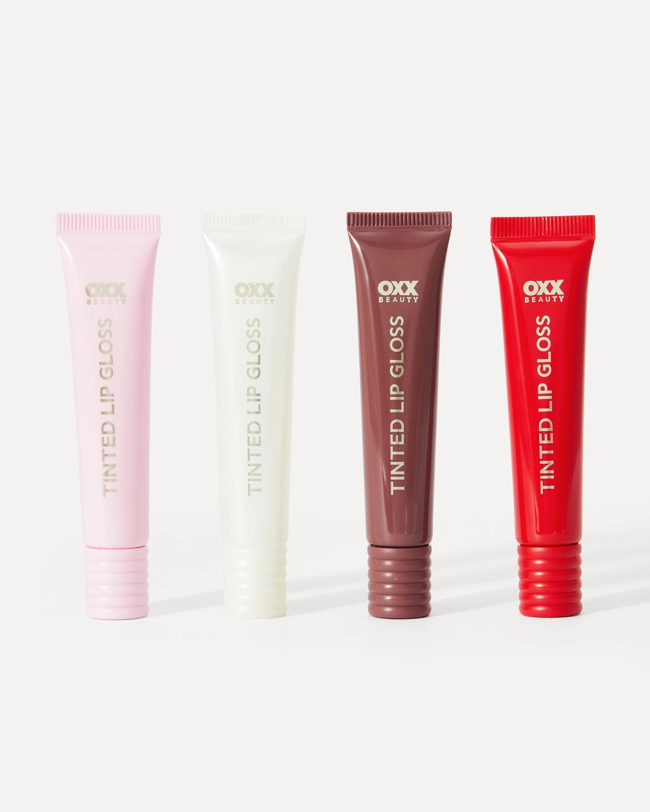 OXX Beauty 4 Piece Glossy Lip Tinted Lip Gloss Set 2 of 5