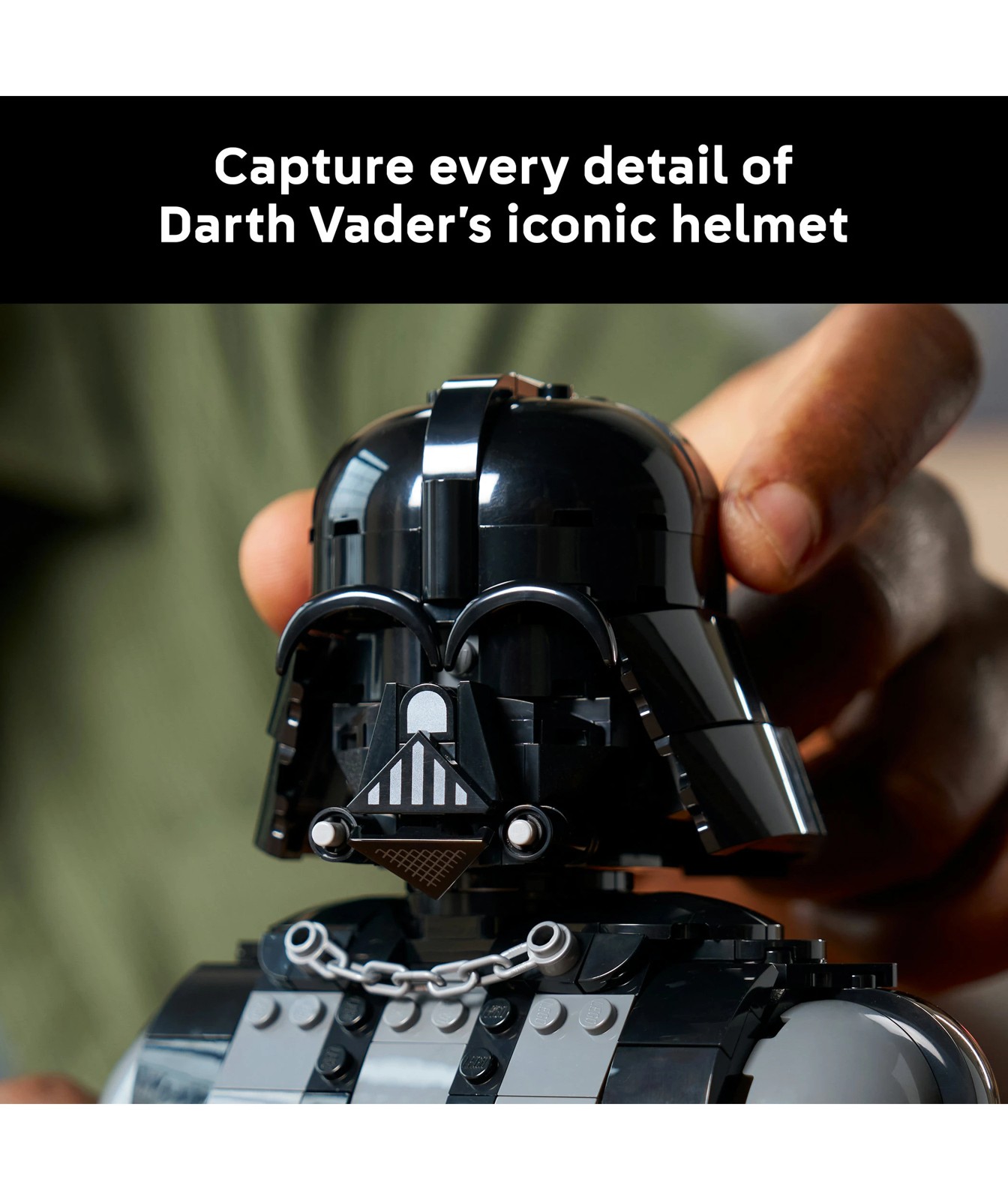 LEGO Star Wars Darth Vader Bust 75439 4 of 5