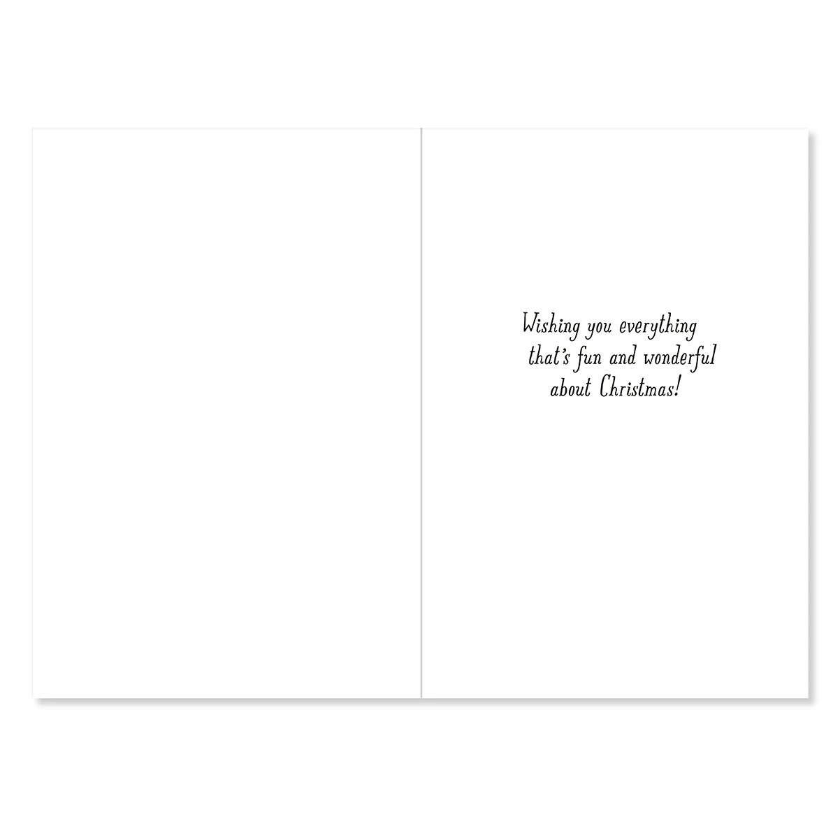 Hallmark Christmas Card - Christmas Words 2 of 3