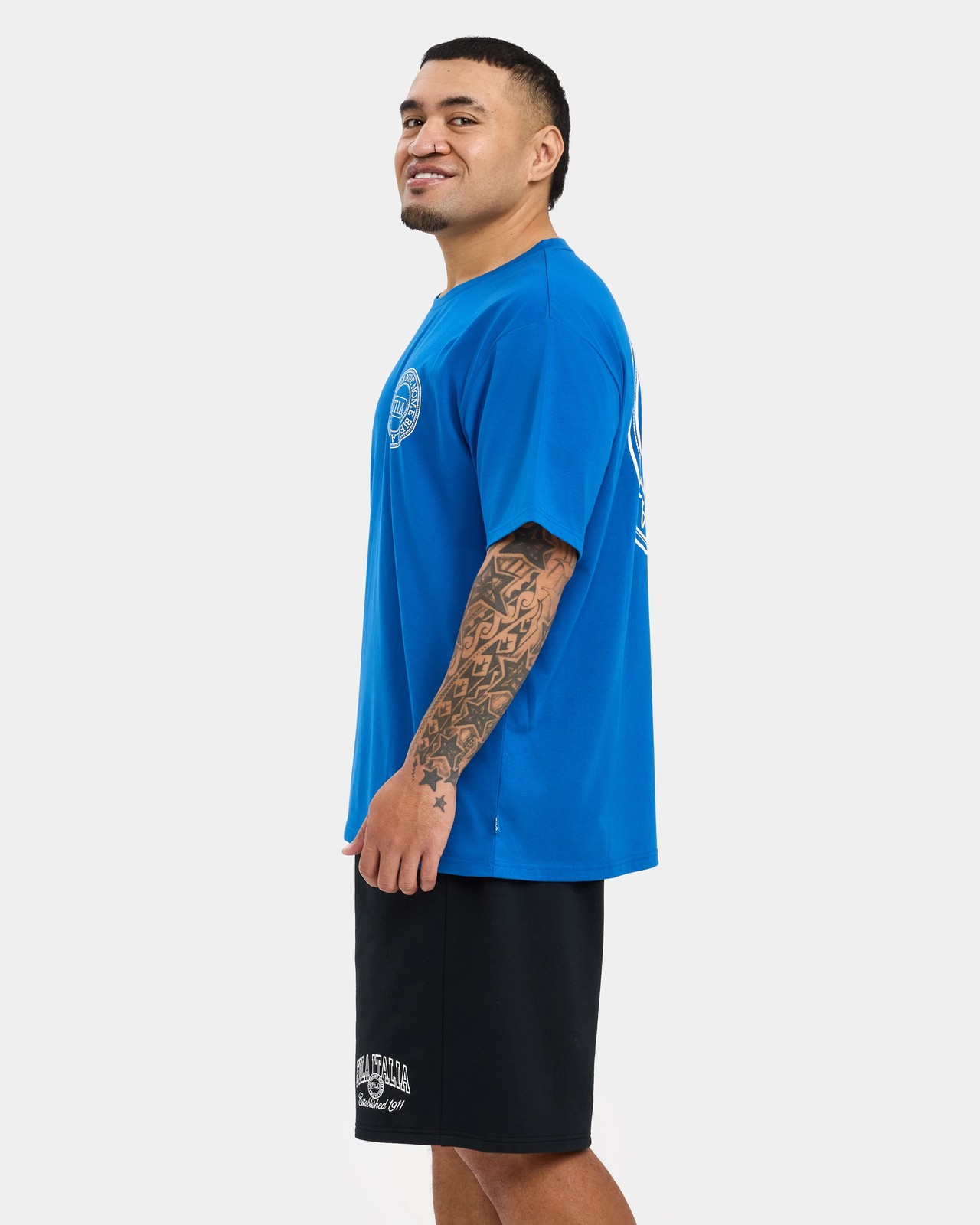 Fila Plus Graphic T-Shirt - Blue 3 of 6