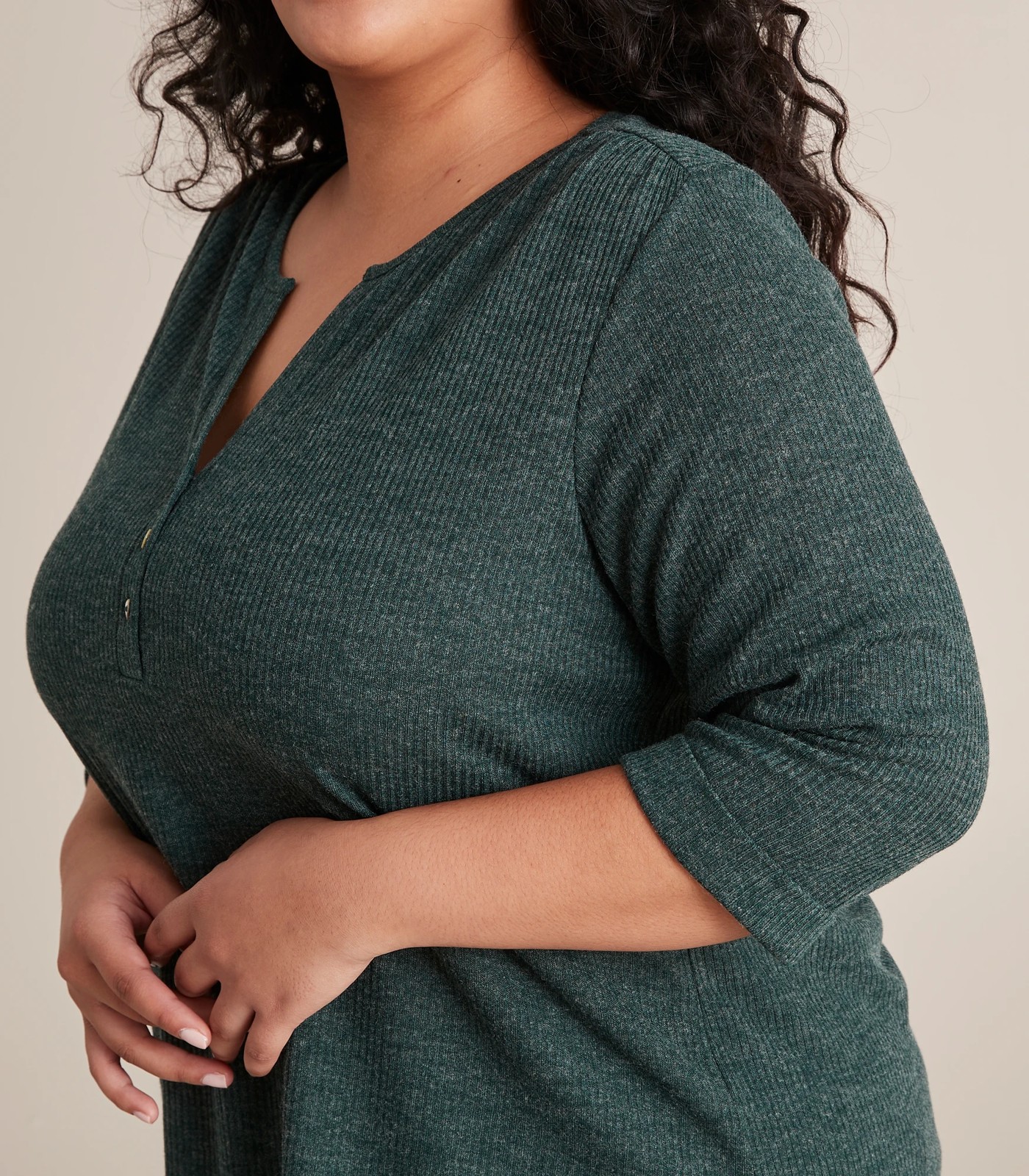 Curve Henley Top 2 of 6