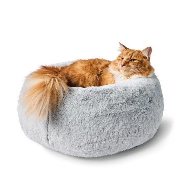 Anko Cat Snuggle Bed Faux Fur