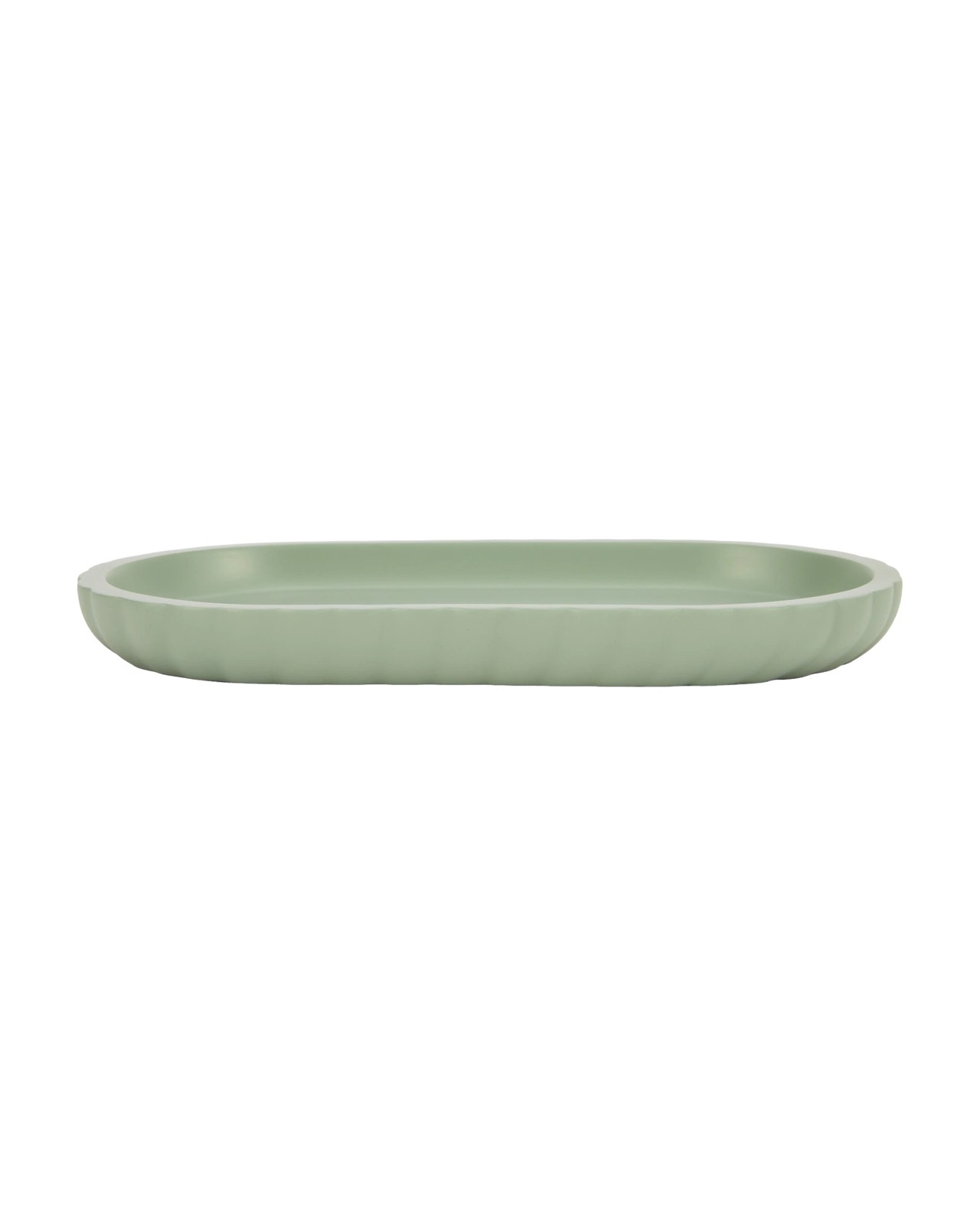 Anko Green Swirl Tray 2 of 4