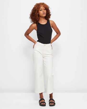 Petites Crop Kick Flare Pants - Dannii Minogue