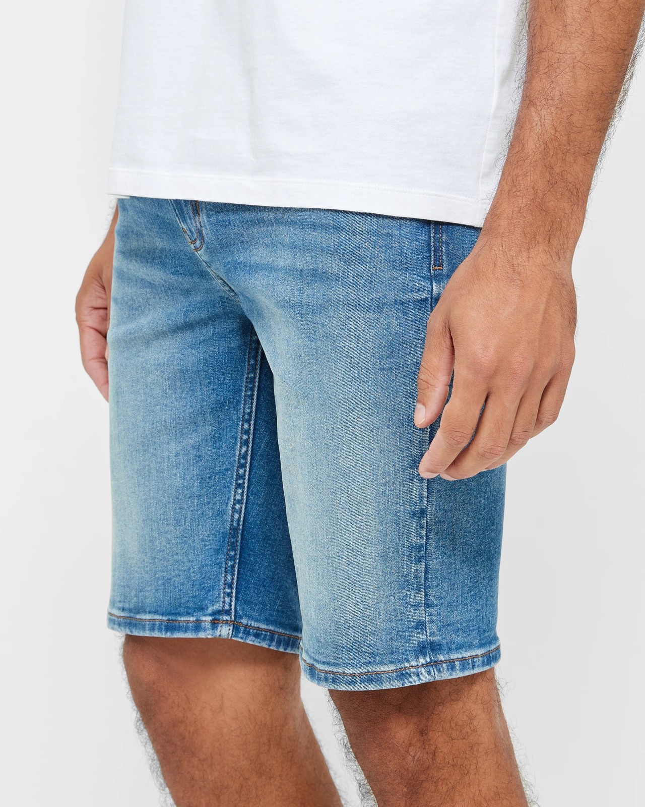 Slim Denim Shorts Target Australia