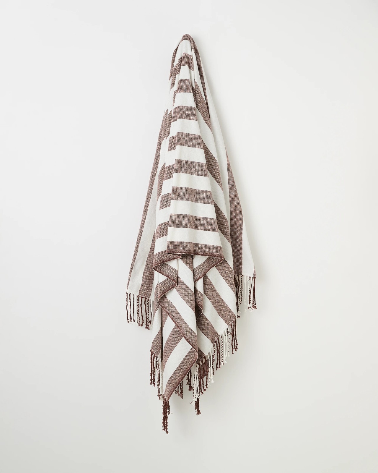 Chenille Stripe Throw - Tiramisu 3 of 3