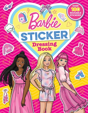 Barbie Sticker Dressing Book