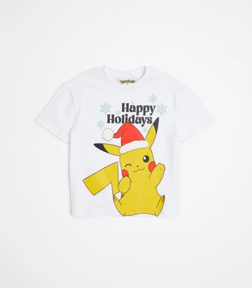 Christmas Pokemon Pikachu T-shirt