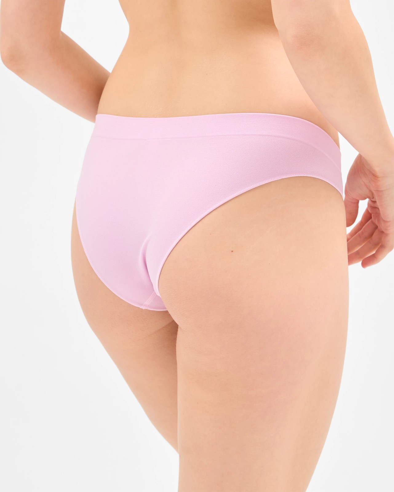 Lily Loves 2 Pack Seamfree Embossed Brazilian Briefs - Orchid Bouquet 4 of 4